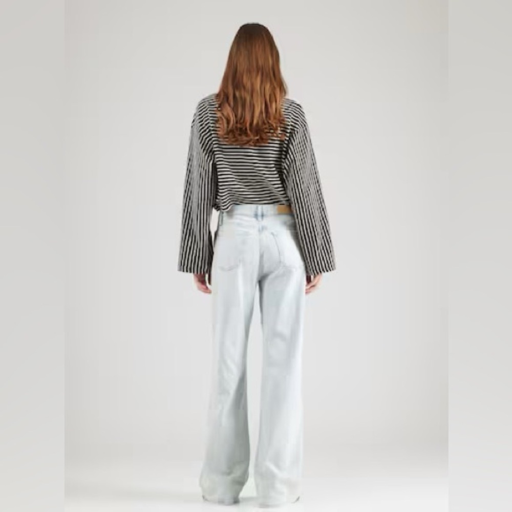 7 for all mankind Women’s Lotta Jeans- High-Waisted Jeans in Maui Wide Leg